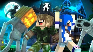 FOMOS CONVIDADOS PARA UMA CASA MISTERIOSA 👻 | MINECRAFT MANSÃO