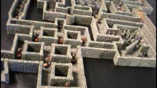 Dwarven Forge Terrain with Dungeons and Dragons Minis