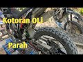 Cuci Motor Trail Kotor | memakai Cairan Ajaib