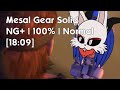 Mesal Gear Solid | NG+ | 100% | Normal [18:09]