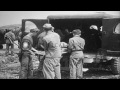 casualties loaded onto usaaf l 5b aircraft on okinawa japan. hd stock footage