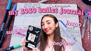 my 2020 bullet journal*supplies and inspo*