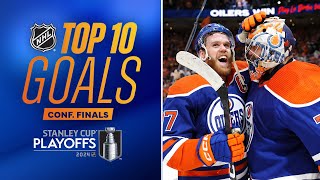 Top 10 Goals from the Conference Finals | 2024 Stanley Cup Playoffs
