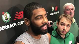 Kyrie Irving on Terry Rozier: “I’m a big fan”