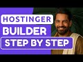 Hostinger Website Builder Tutorial 2025 : Step-By-Step Guide
