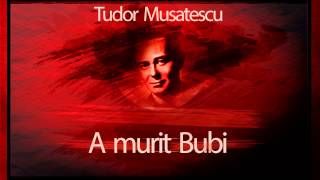 A murit Bubi (1978) - Tudor Musatescu #teatruaudio #teatruradiofonic #teatruonline #teatruvechi