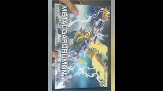 Unboxing Figure-rise Standard Amplified Metalgarurumon #digimonadventure #digimon #metalgarurumon