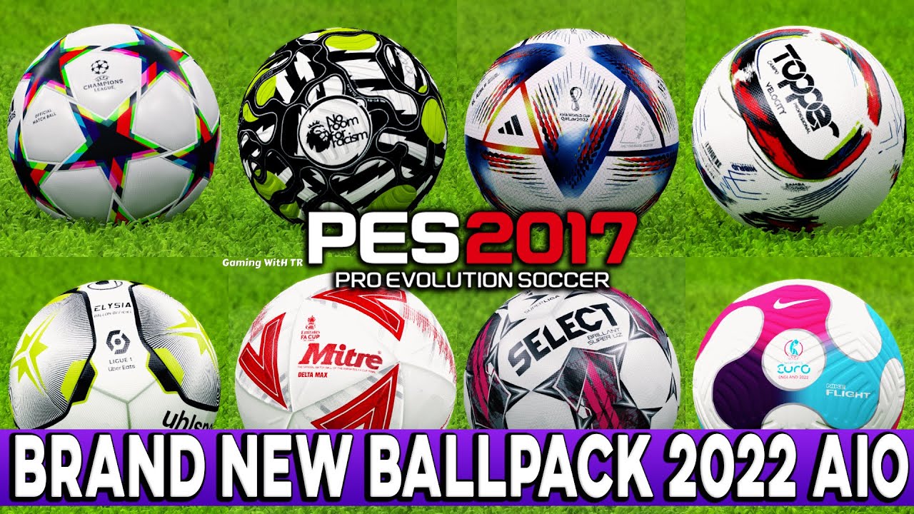 PES 2017 BRAND NEW BALLPACK AIO - YouTube