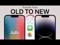 Transfer Data From old iPhone to New iPhone EASY!