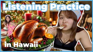 【Eng/JP Sub】Dream Christmas in Rural Hawaii 🇯🇵 Japanese Listening Practice