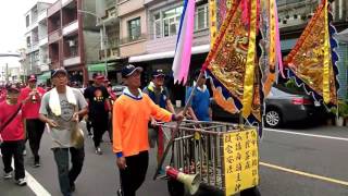 東港頂中街轎班促進會會館落成，巡境東港。