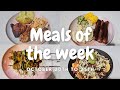 Meals of the Week Oct 20th to 25th