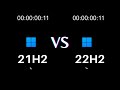 Windows 11 22H2 vs 21H2 Speed & Performance Test (Which Is Faster?)