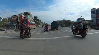 Riding around Ktm.  From Gwarko to New Baneshwor