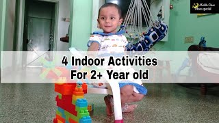 4 INDOOR ACTIVITIES FOR TODDLERS | keep your toddler active and busy