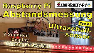 Raspberry Pi Tutorial - Abstandsmessung mit HC-SR04 Ultraschallsensor