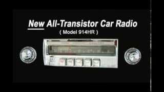 World's First All-Transistor car radio - Produced by Chrysler and Philco 1955