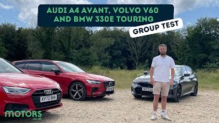 2023 Estate Group Test: Audi A4 Avant, BMW 330e Touring and Volvo V60