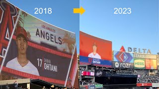 大谷翔平 ヤンキースタジアム スタメン発表 2018年(ルーキー)と2023年 反応の変化