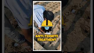 ANTI TERMITE TREATMENT-PEST CONTROL   #termitecontrol #engineer #construction #civilengineering