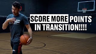 How To Score In Transition Basketball with NBA Trainer DJ Sackmann #hoopstudy #smallguard