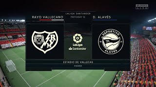 FIFA 22 | Rayo Vallecano vs Deportivo Alavés - Estadio de Vallecas | Gameplay