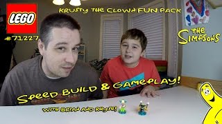 Lego Dimensions: #71227 Krusty The Clown Unboxing/SpeedBuild/Gameplay - HTG