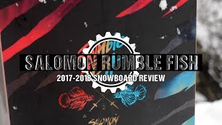 Snowboard review Salomon Rumble Fish 2018