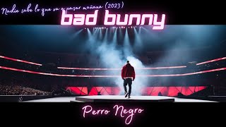 Bad Bunny - Perro Negro - Nadie sabe lo que va a pasar mañana (2023)