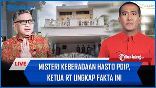 🔴 Misteri Keberadaan Hasto PDIP saat Ditetapkan Tersangka KPK, Ketua RT Ungkap Fakta Ini