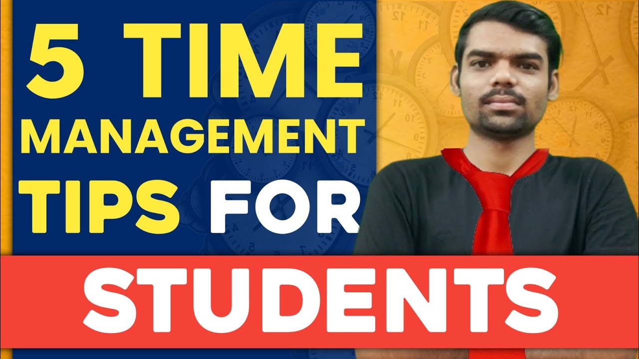 5 Time Management Tips For Students | How To Manage Time For Study ...