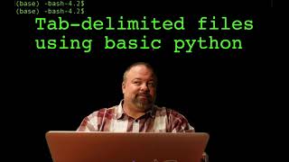 Reading tab-delimited files using basic python