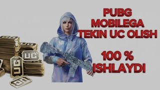 PUBG MOBILEGA TEKIN UC OLISH 100 FOIZ ISHONCHLI. HATTO BAʼZIDA OʻZIM HAM ISHLATAMAN.OBUNA BOʻLIN.