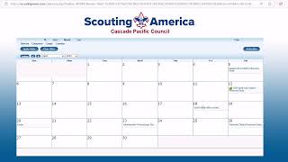 New Program Planning Calendar Walkthrough