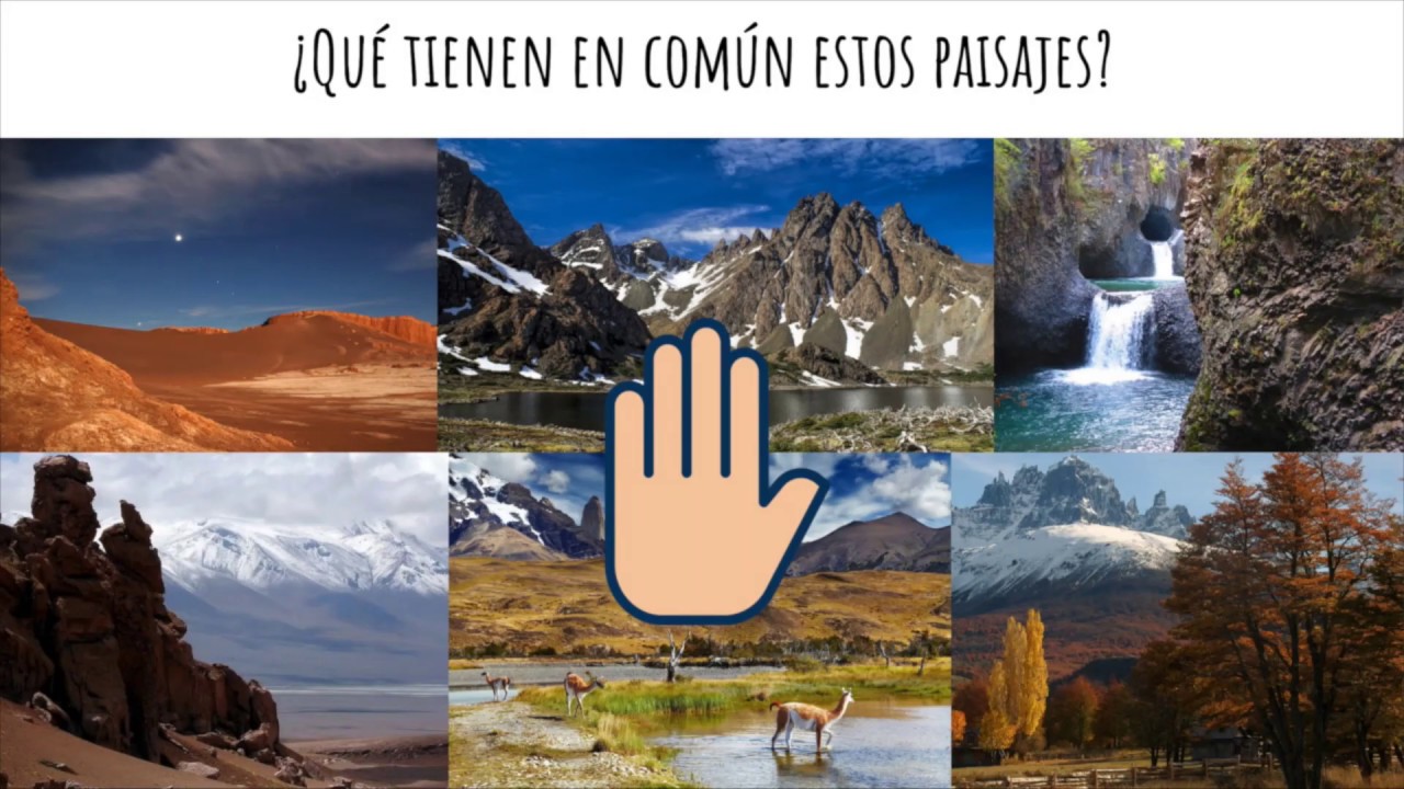 Elementos Naturales Del Paisaje - Historia, Geografía Y Ciencias ...