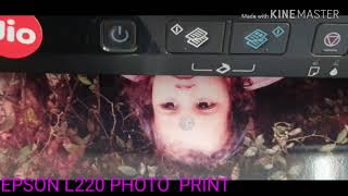 EPSON L220 PHOTO  PRINT