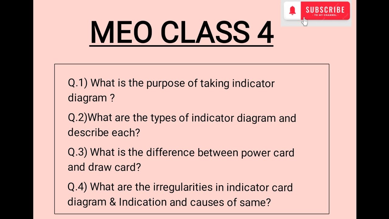 Indicator Diagram Marineengineering Youtube
