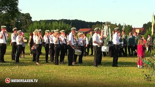 Spielmannszug Natenstedt beim Kreisschützenfest in Affinghausen