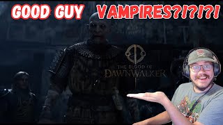 The Blood Of Dawnwalker Trailer Reaction!!!!