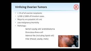 Grand Rounds- Diagnosis of Androgen Disorders in the Hirsute Patient
