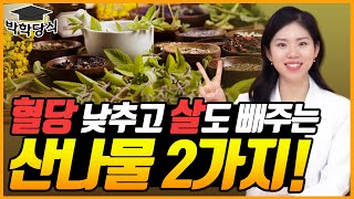 건강하게 살도 빼고, 당뇨 극복도 돕는 산나물 2가지 | 혈당 조절에 도움을 주는 음식 추천