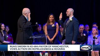 Jay Ruais sworn in as 49th mayor of Manchester