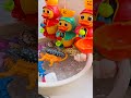 Duckling Cute Waterwheel Bath 😍 🐥⛱️🍏 #duck #short