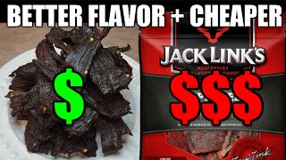 How Much Cheaper Is It To Make Your Own Beef Jerky? |  Recipe and Cost Analysis