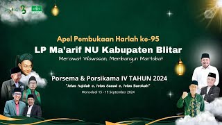 🔴Live || Apel Pembukaan Harlah LP Ma'arif NU Kabupaten Blitar