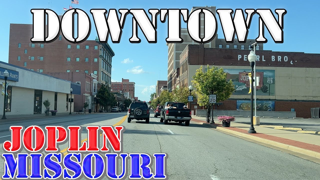 Joplin - Missouri - 4K Downtown Drive - YouTube