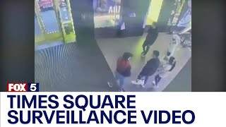 Times Square surveillance video