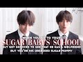 When you go to your Sugar Babys School but get shocked to see that he has a Girlfriend | Taehyung FF