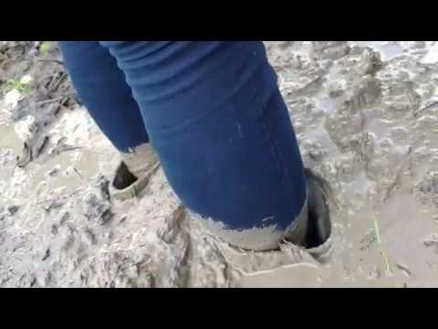 18. Rubber riding boots totally stuck in mud! Help! I lost my boot! I ...