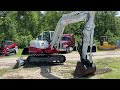 2022 takeuchi tb290 hydraulic excavator 119010